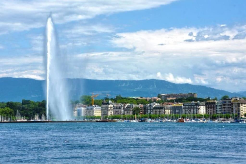 Modern'Blue - Gare Annemasse A 3Min-Geneve Acces Direct Lejlighed Eksteriør billede
